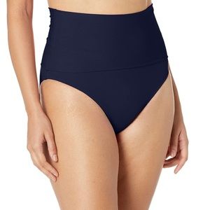 Trina Turk Women's High Waist Roll Up Hipster Bikini Swimsuit Bottom